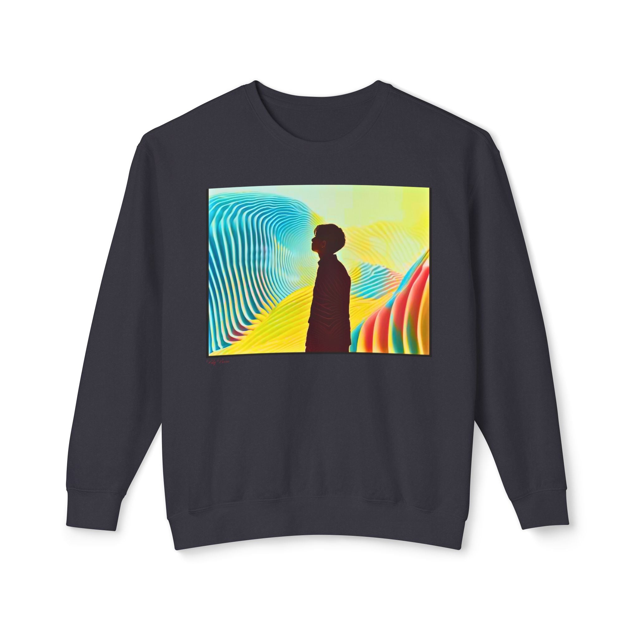 Unisex Lightweight Crewneck Sweatshirt - BlyBare