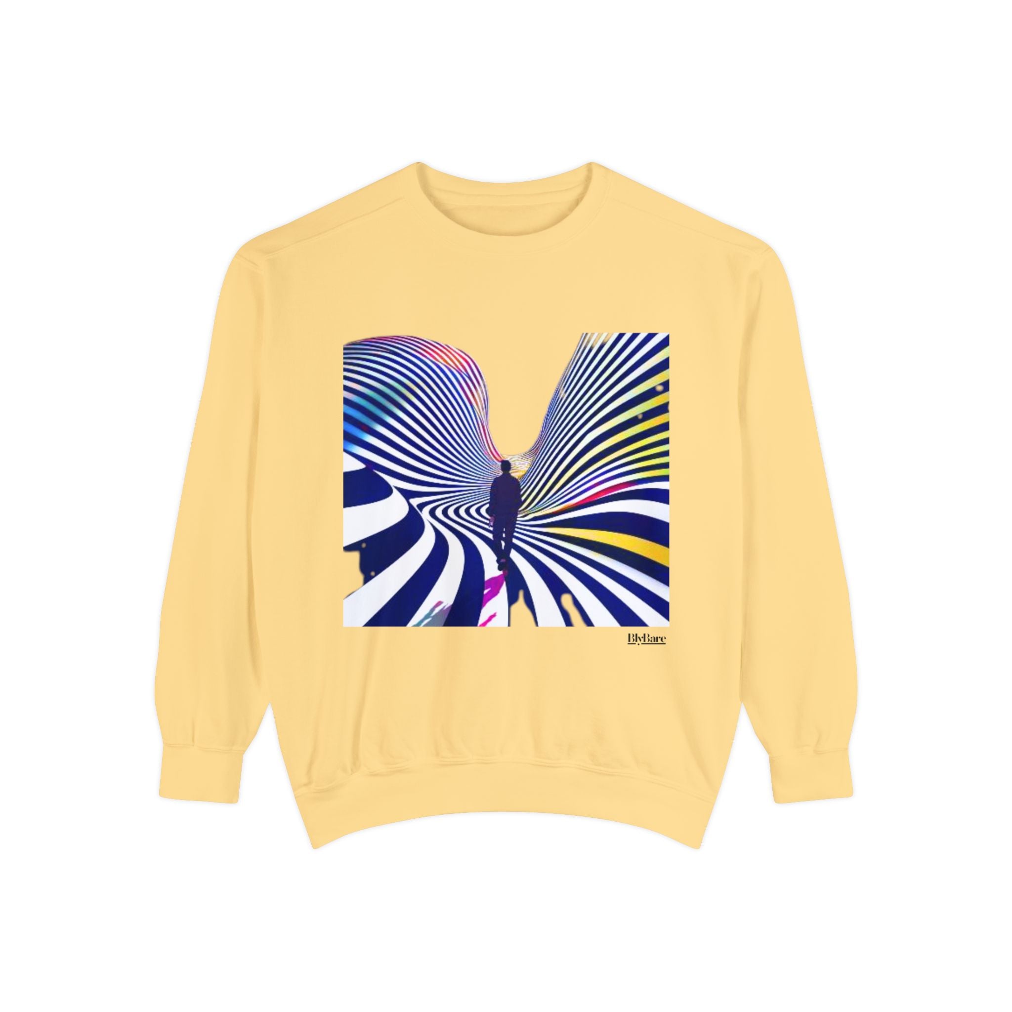 Unisex Garment-Dyed Sweatshirt - BlyBare
