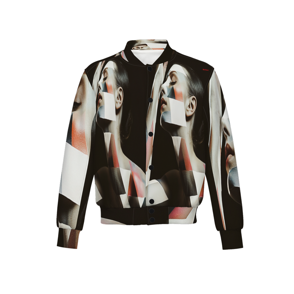 Unisex Bomber Jacket - Portrait Parallax