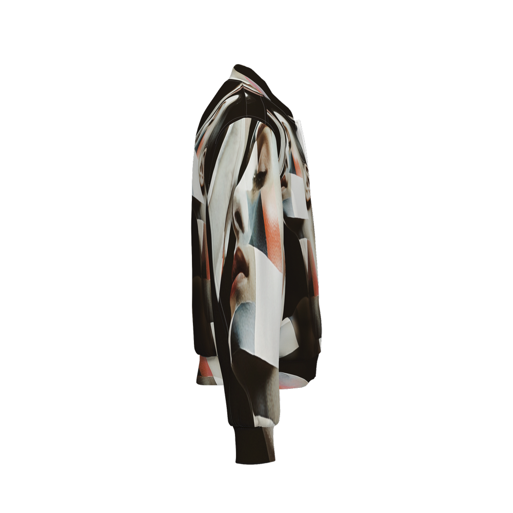 Unisex Bomber Jacket - Portrait Parallax