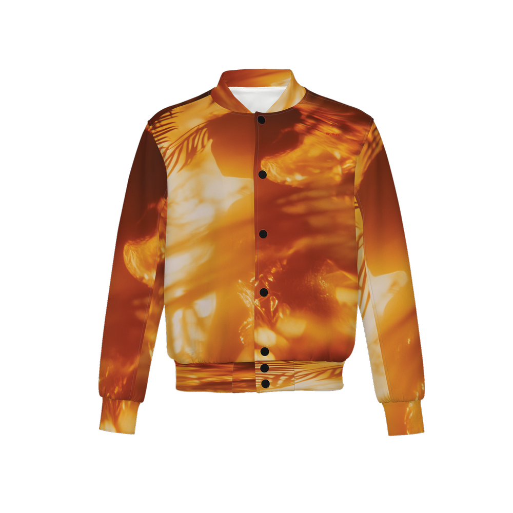 Unisex Bomber Jacket - Sunset Glow