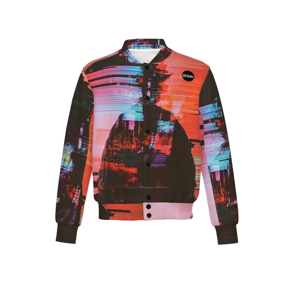 Unisex Bomber Jacket - Retro Red