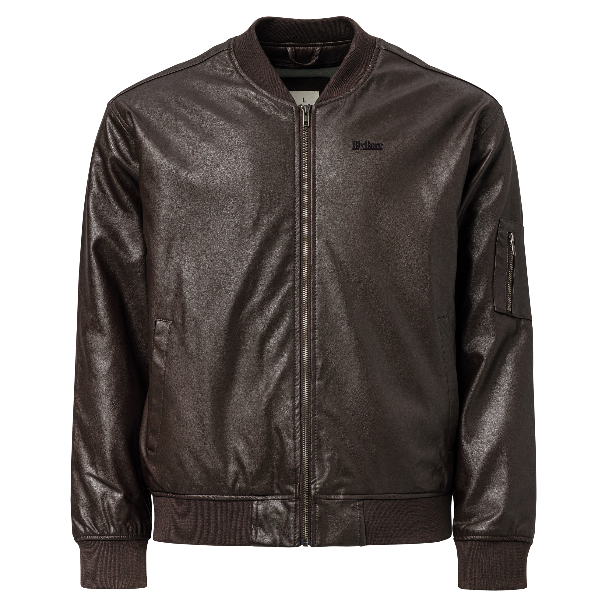 Leather Bomber Jacket