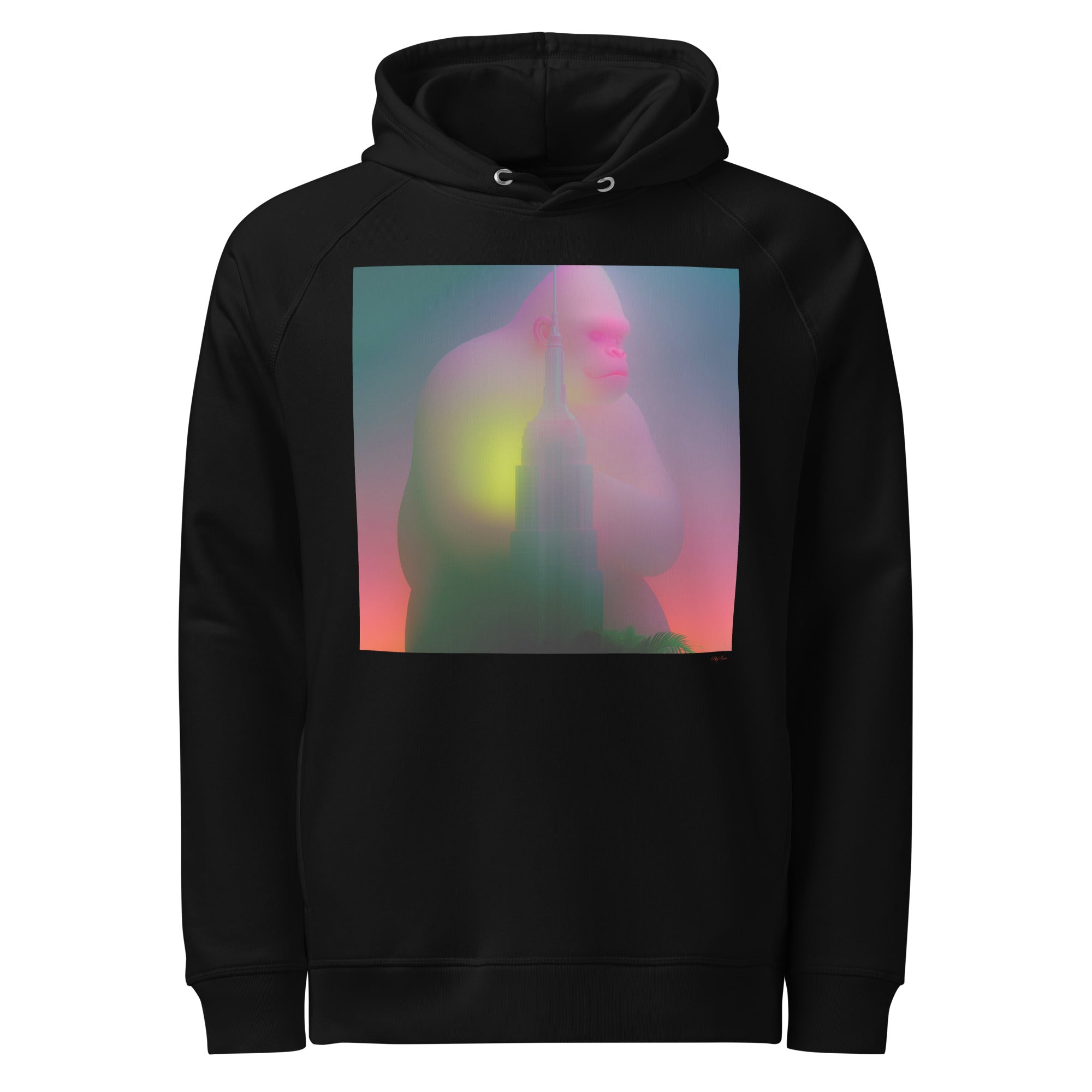 Unisex organic side pocket hoodie