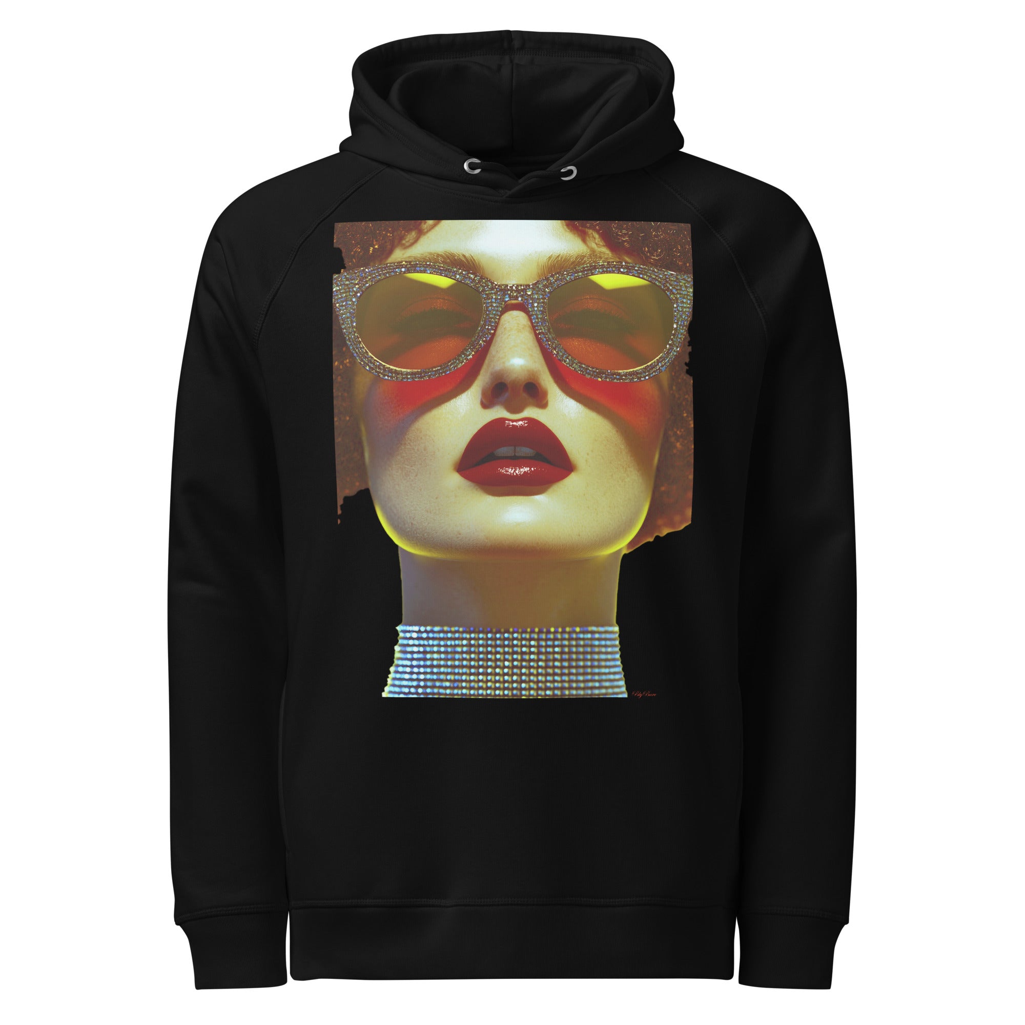 Unisex organic side pocket hoodie