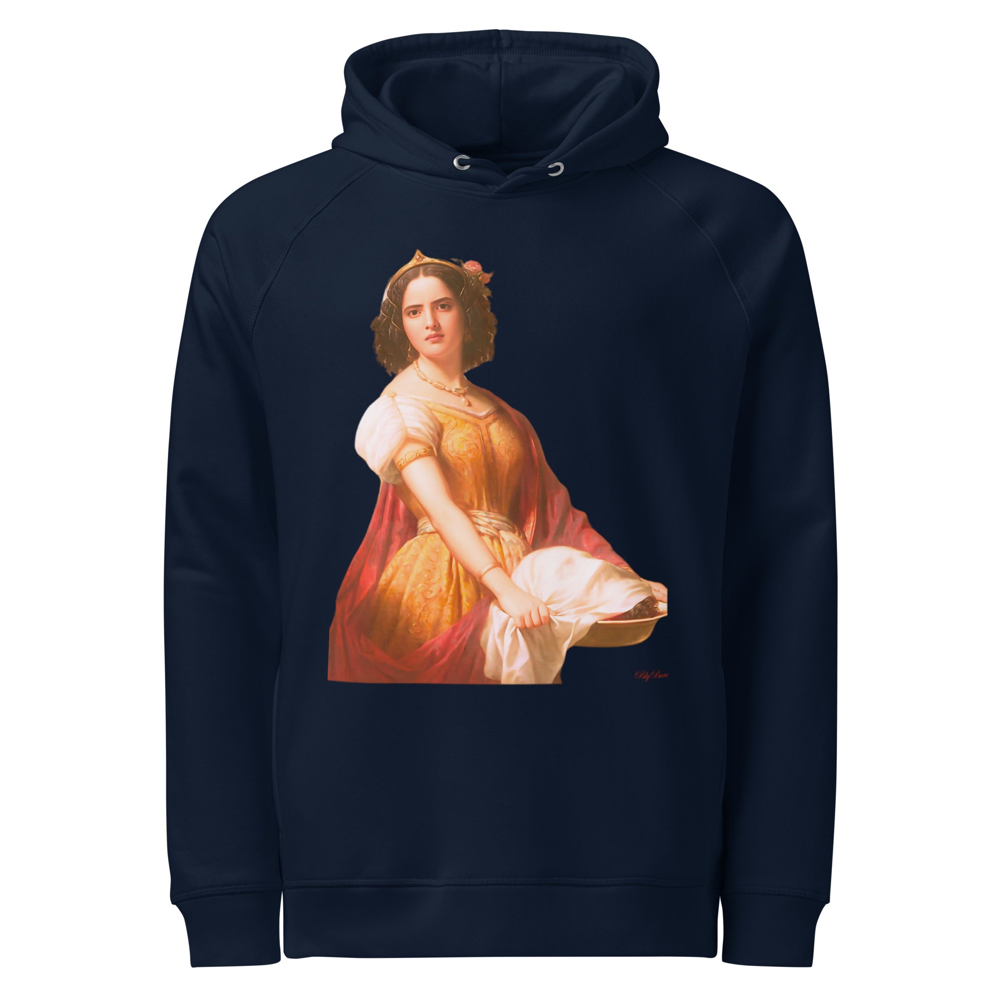 Unisex organic side pocket hoodie