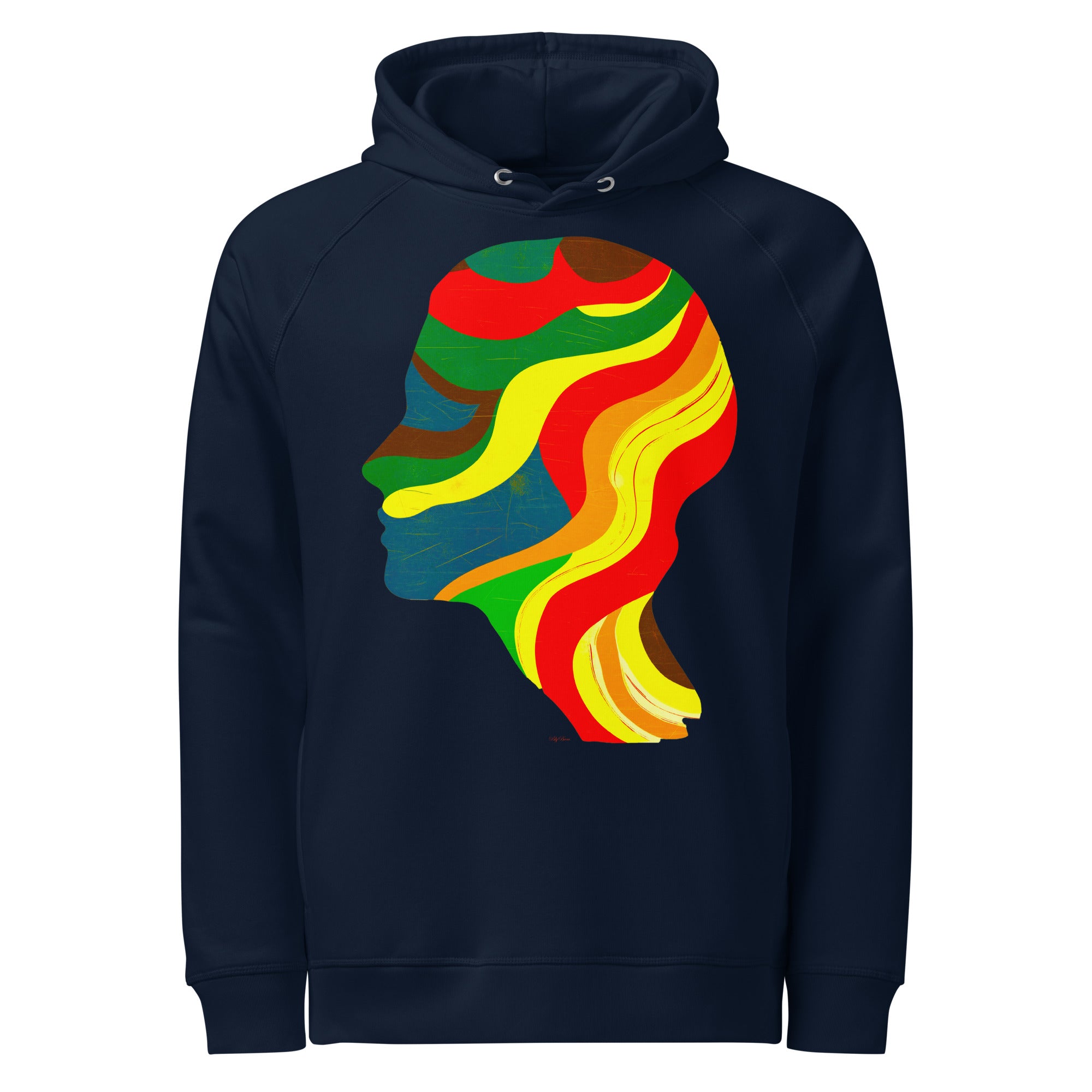 Unisex organic side pocket hoodie