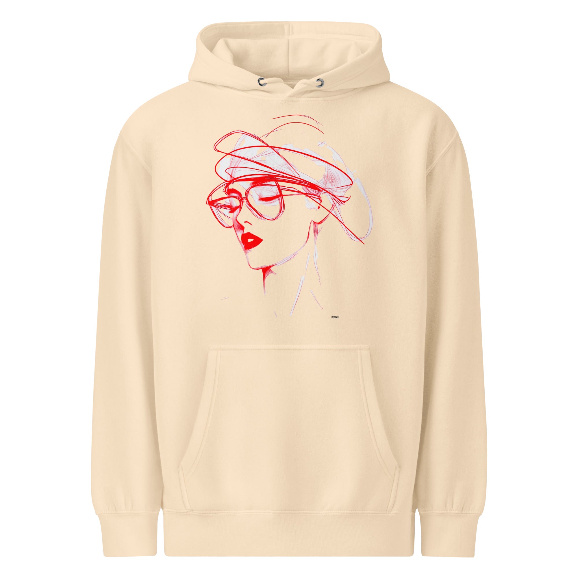 Unisex premium mid-weight hoodie