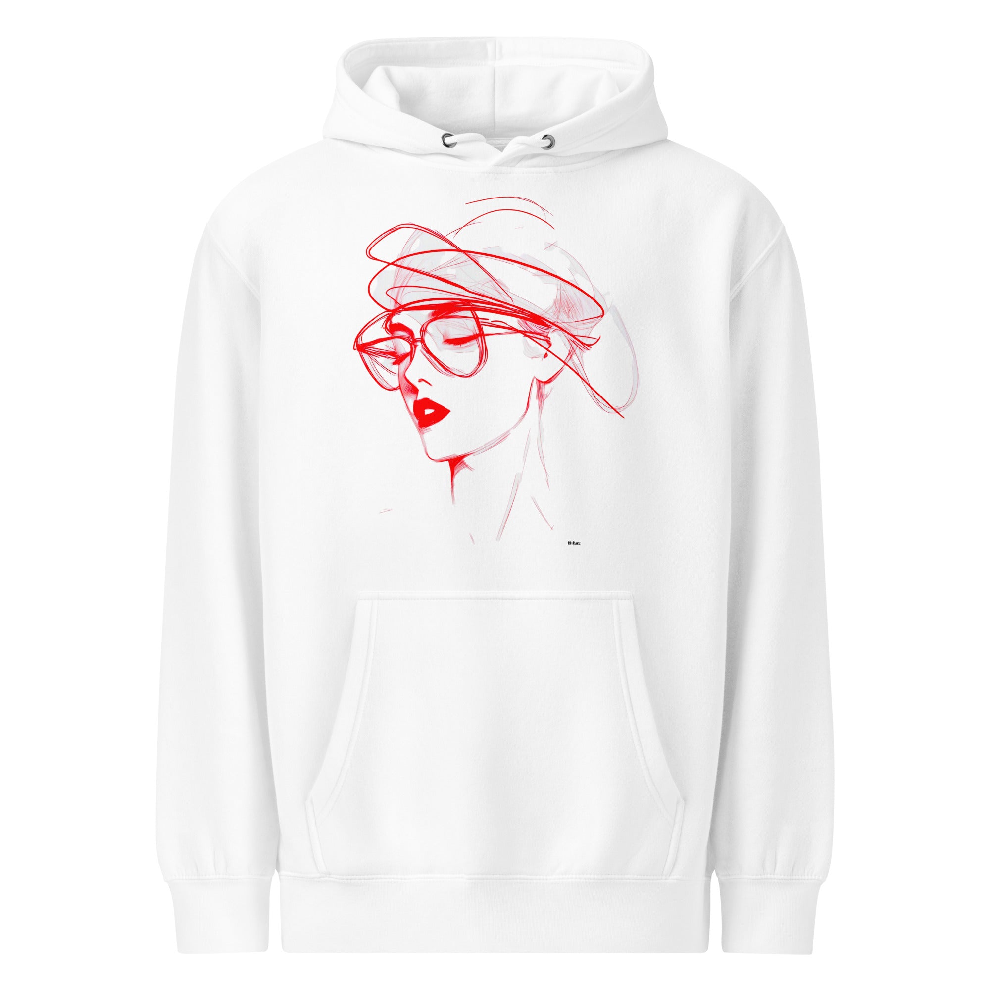Unisex premium mid-weight hoodie