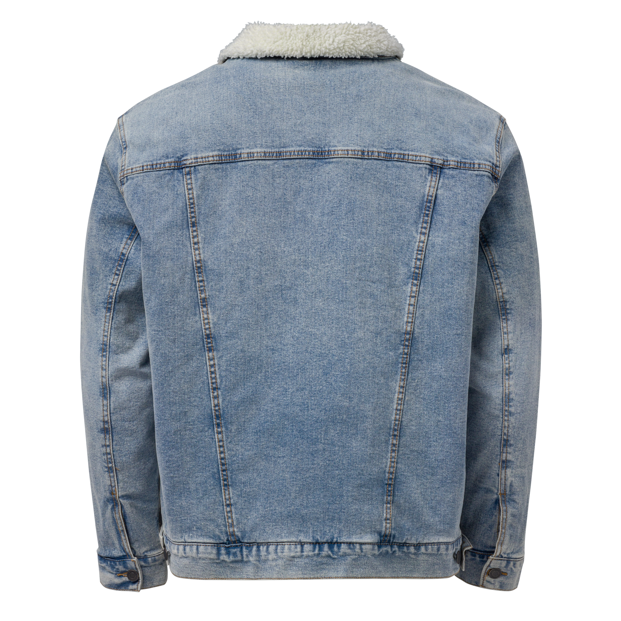 Unisex denim sherpa jacket