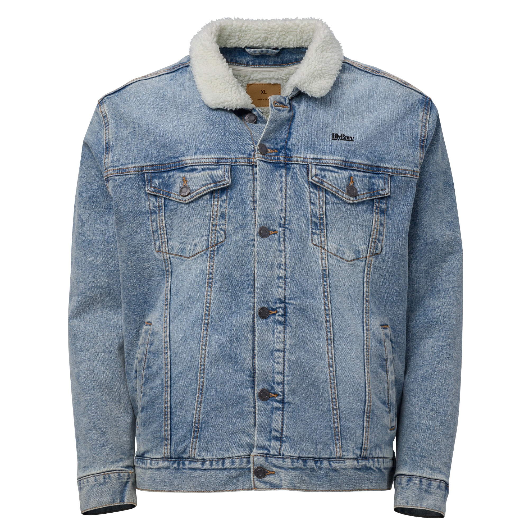 Unisex denim sherpa jacket